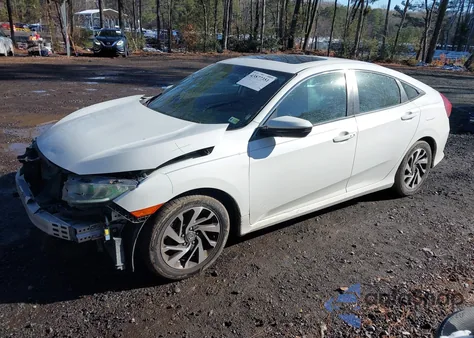 2016 Honda Civic Ex z USA, uszkodzony, nr VIN 2HGFC2F74GH553825
